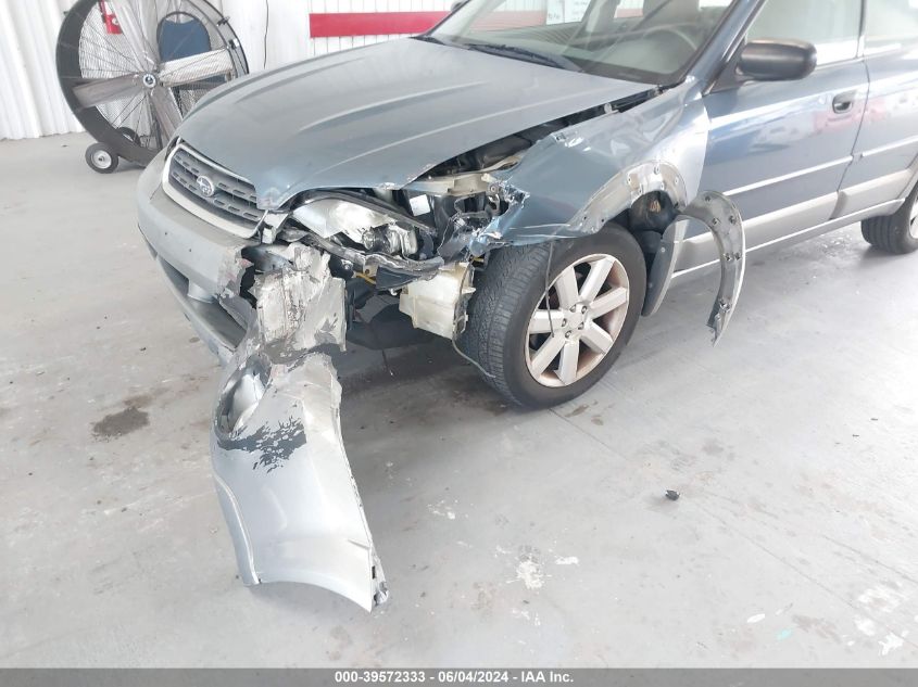 2006 Subaru Outback 2.5I VIN: 4S4BP61C267337233 Lot: 39572333