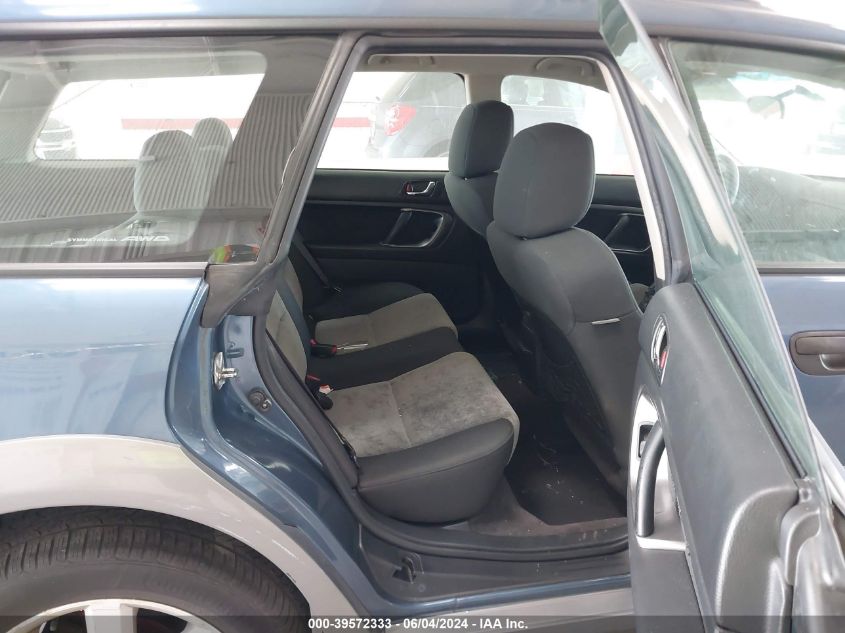 2006 Subaru Outback 2.5I VIN: 4S4BP61C267337233 Lot: 39572333