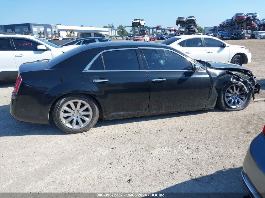 2011 Chrysler 300 Limited VIN: 2C3CA5CG5BH593759 Lot: 39572337