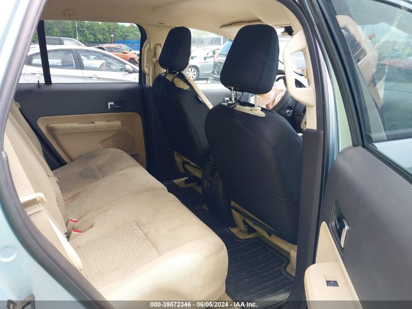 2008 Ford Edge Se VIN: 2FMDK46CX8BB22259 Lot: 39572346