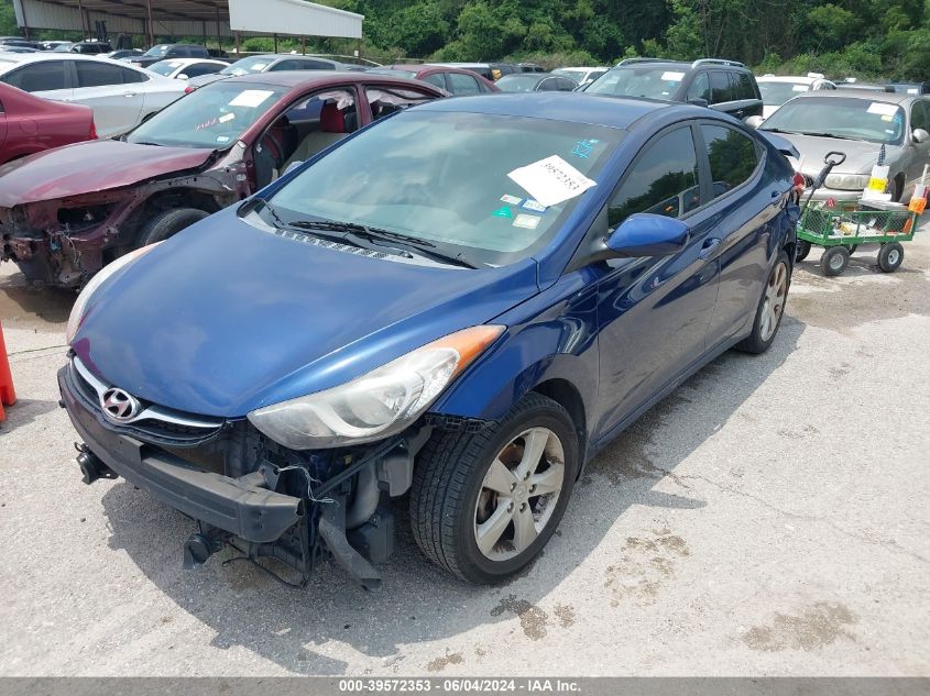 2013 Hyundai Elantra Gls VIN: KMHDH4AE8DU878880 Lot: 39572353