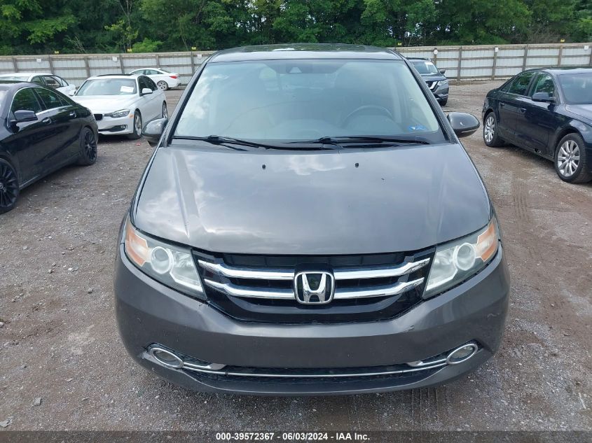 2014 Honda Odyssey Touring/Touring Elite VIN: 5FNRL5H97EB074264 Lot: 39572367