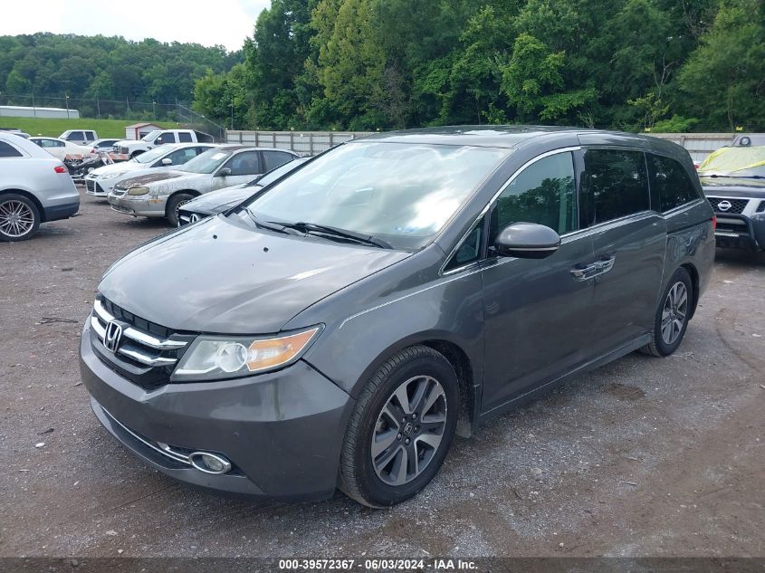 2014 Honda Odyssey Touring/Touring Elite VIN: 5FNRL5H97EB074264 Lot: 39572367