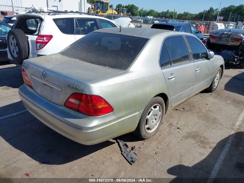 2002 Lexus Ls 430 VIN: JTHBN30F420091131 Lot: 39572370