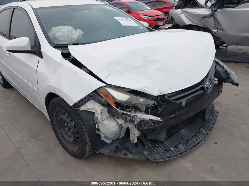 2014 Toyota Corolla Le VIN: 2T1BURHE3EC166589 Lot: 39572381