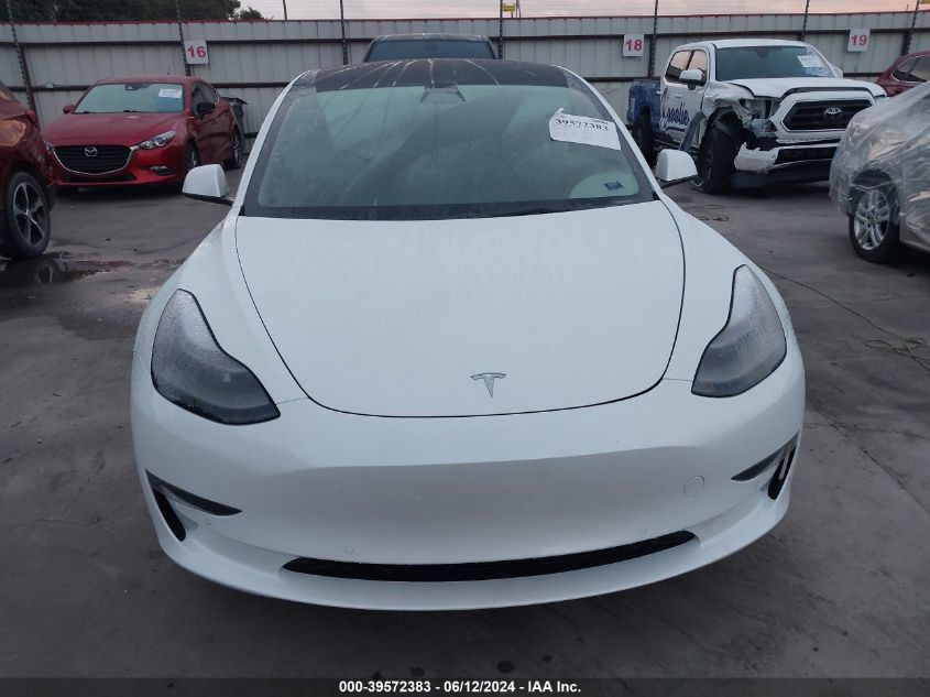 2022 Tesla Model 3 Rear-Wheel Drive VIN: 5YJ3E1EA4NF317102 Lot: 39572383