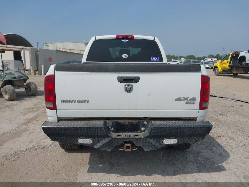 2006 Dodge Ram 2500 Slt VIN: 3D7KS29C96G215270 Lot: 39572385