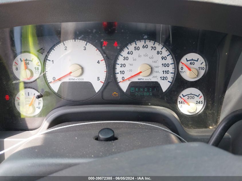 2006 Dodge Ram 2500 Slt VIN: 3D7KS29C96G215270 Lot: 39572385