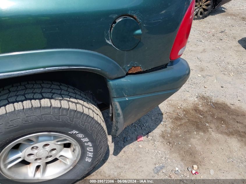 2000 Dodge Durango VIN: 1B4HS28N7YF224316 Lot: 39572386