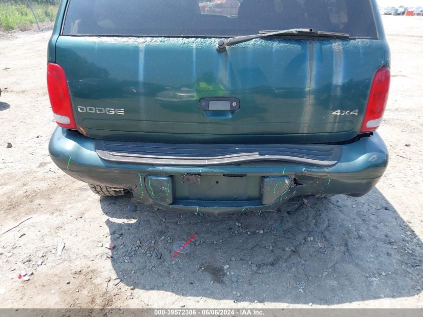 2000 Dodge Durango VIN: 1B4HS28N7YF224316 Lot: 39572386