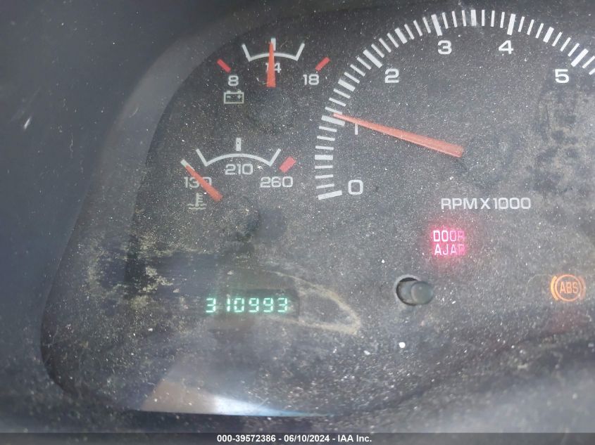 2000 Dodge Durango VIN: 1B4HS28N7YF224316 Lot: 39572386