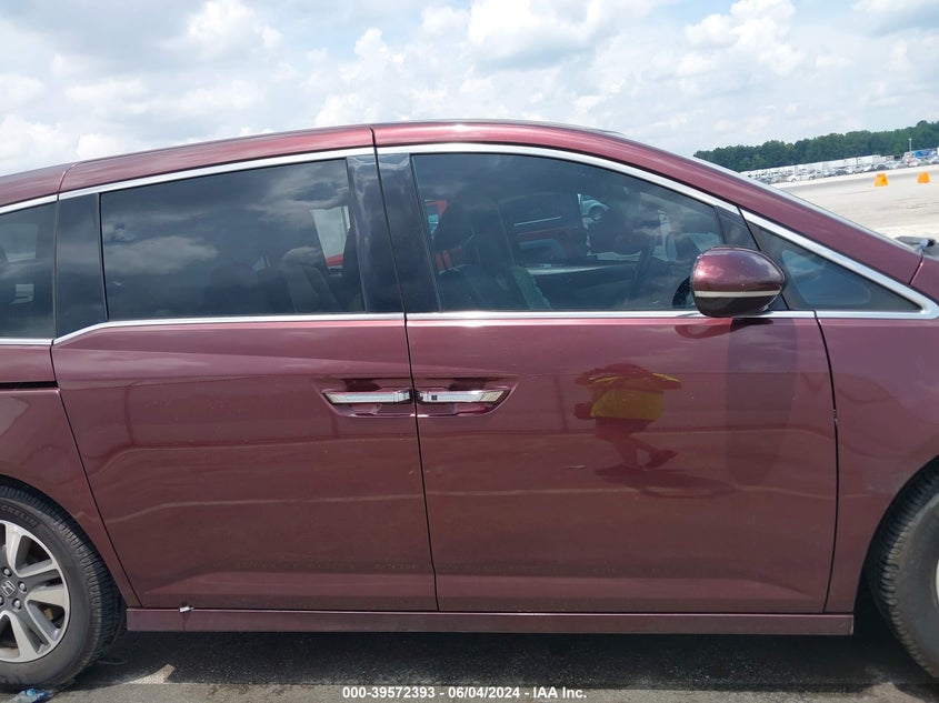 2014 Honda Odyssey Touring/Touring Elite VIN: 5FNRL5H97EB094305 Lot: 39572393