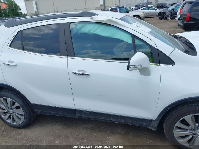 2019 Buick Encore Fwd Preferred VIN: KL4CJASB3KB785677 Lot: 39572395