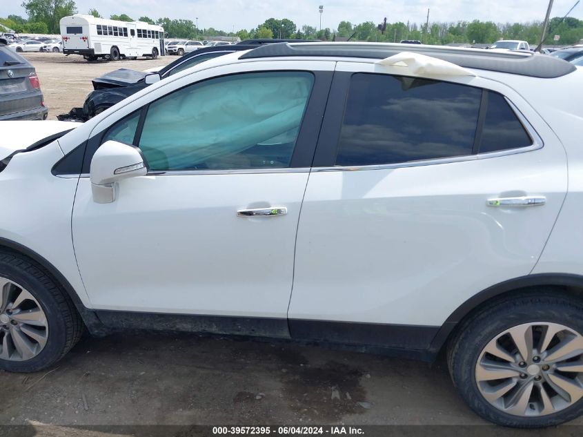 2019 Buick Encore Fwd Preferred VIN: KL4CJASB3KB785677 Lot: 39572395