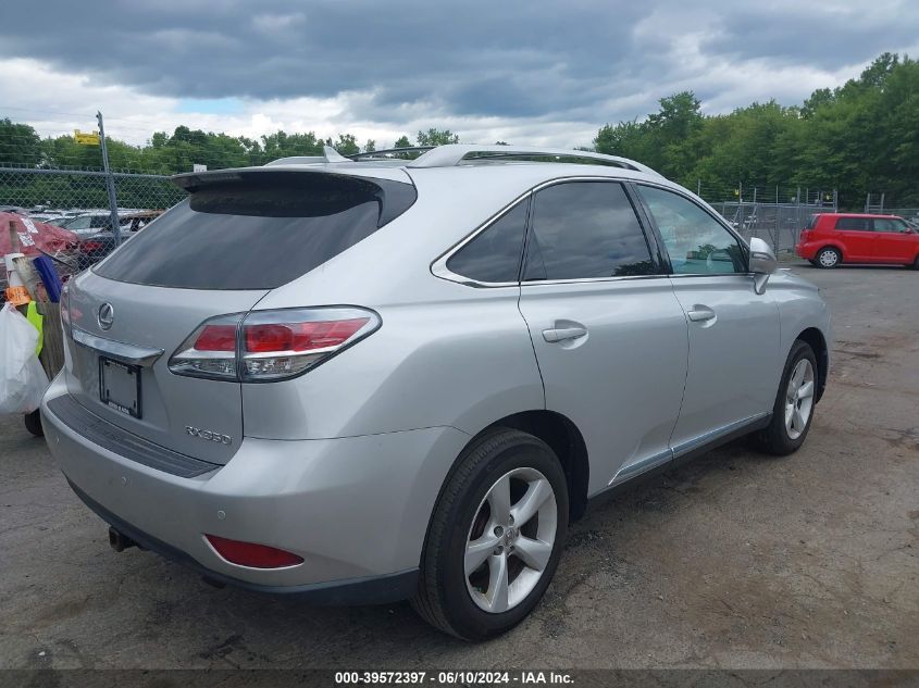 2013 Lexus Rx 350 VIN: 2T2BK1BA5DC210938 Lot: 39572397