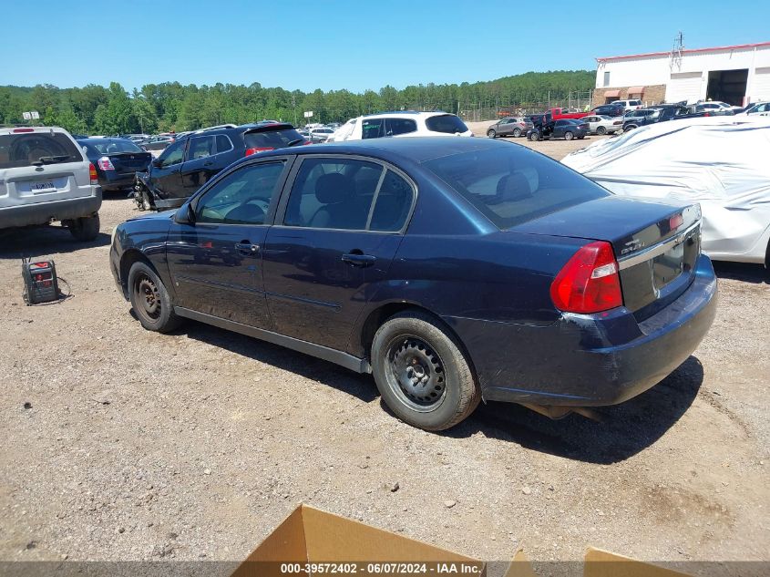 2006 Chevrolet Malibu Ls VIN: 1G1ZS51F66F254697 Lot: 39572402