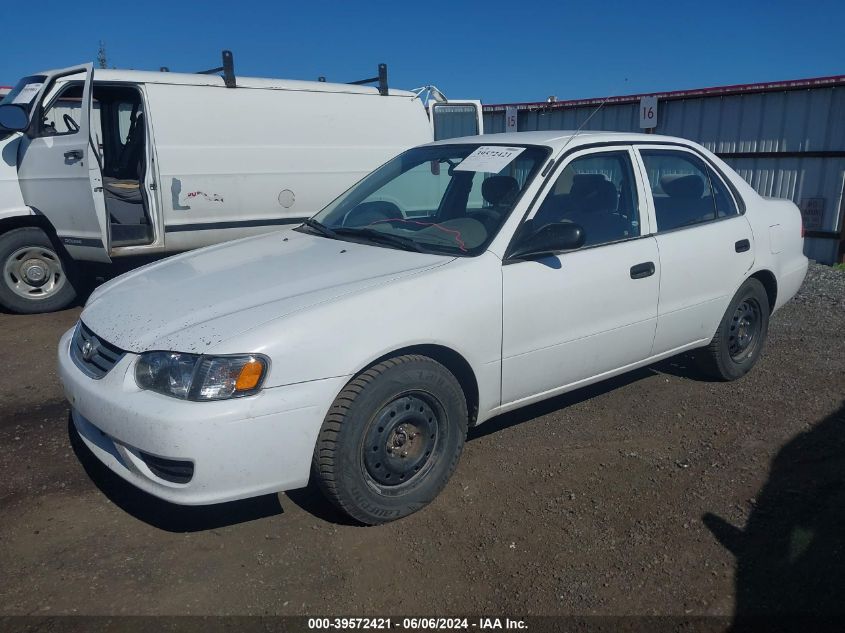 2002 Toyota Corolla Ce VIN: 1NXBR12E52Z651175 Lot: 39572421