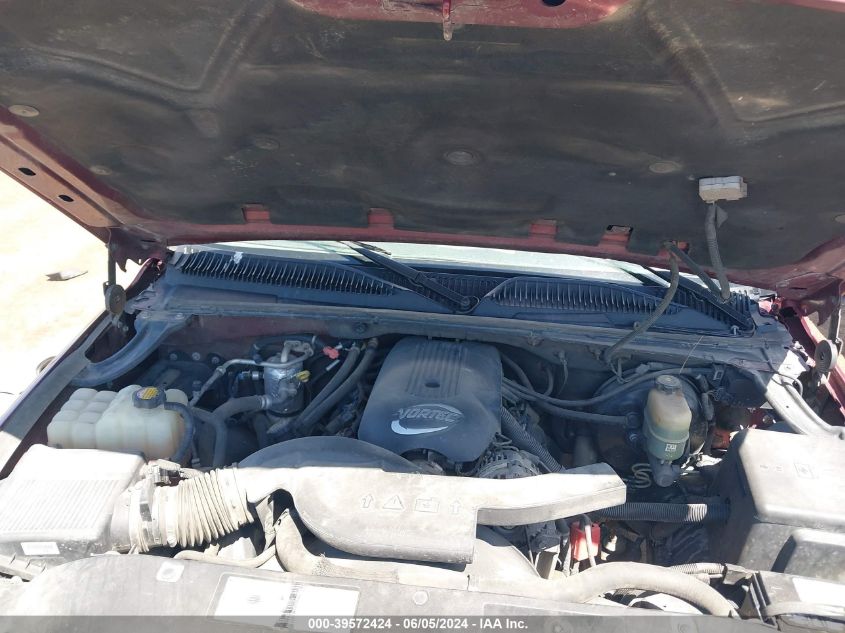 2002 Chevrolet Tahoe Ls VIN: 1GNEK13Z42R127243 Lot: 39572424