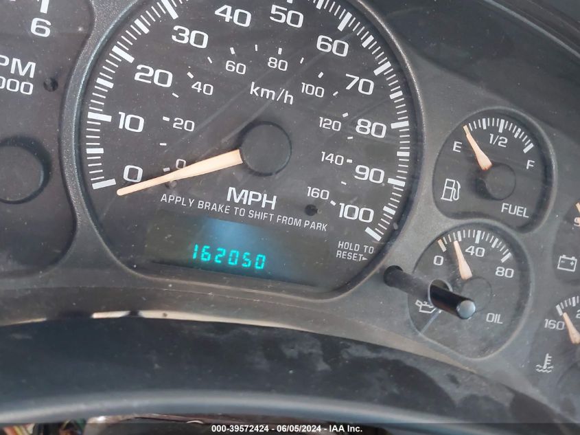 2002 Chevrolet Tahoe Ls VIN: 1GNEK13Z42R127243 Lot: 39572424