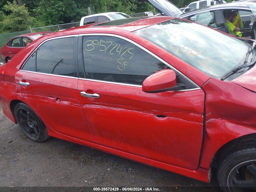 2012 Toyota Camry Se V6 VIN: 4T1BK1FK7CU501557 Lot: 39572429
