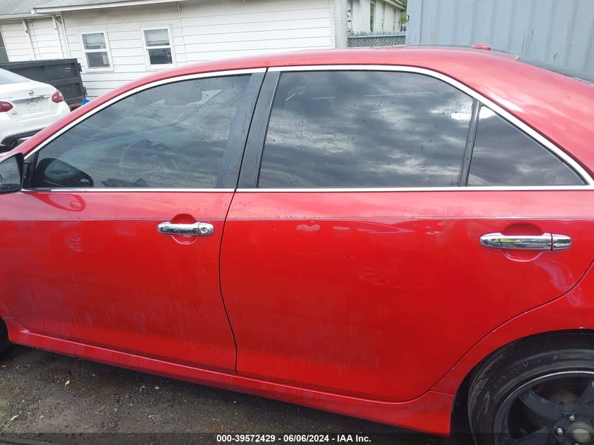 2012 Toyota Camry Se V6 VIN: 4T1BK1FK7CU501557 Lot: 39572429