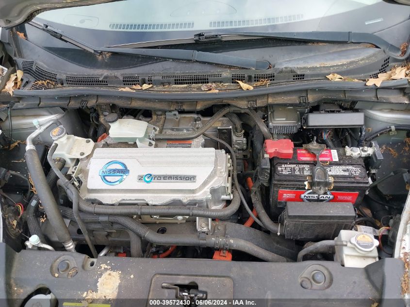 2012 Nissan Leaf Sv VIN: JN1AZ0CP9CT019381 Lot: 39572430