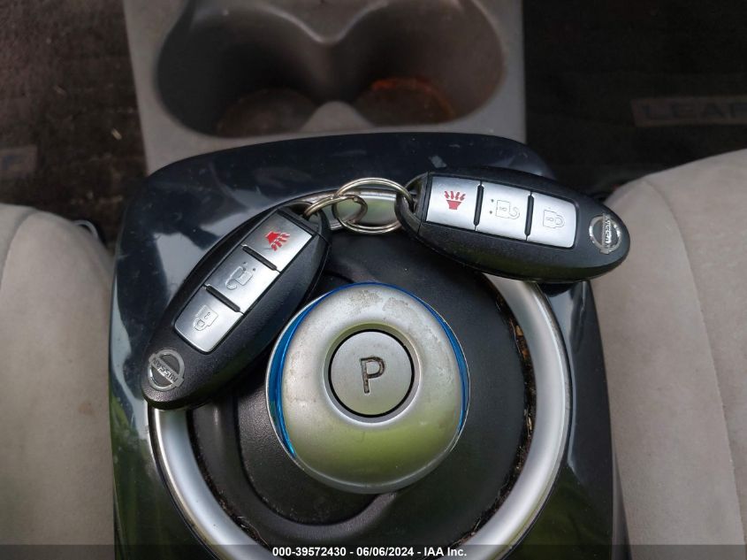 2012 Nissan Leaf Sv VIN: JN1AZ0CP9CT019381 Lot: 39572430