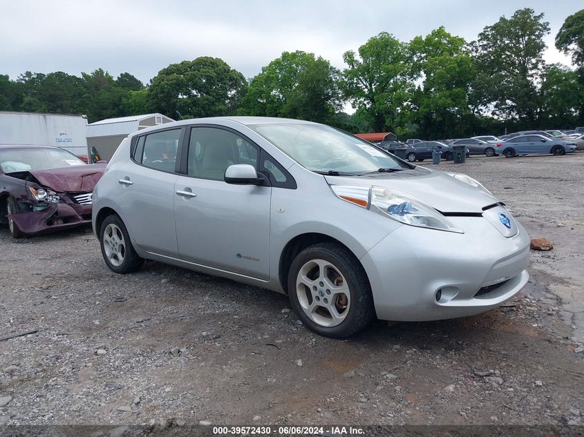2012 Nissan Leaf Sv VIN: JN1AZ0CP9CT019381 Lot: 39572430
