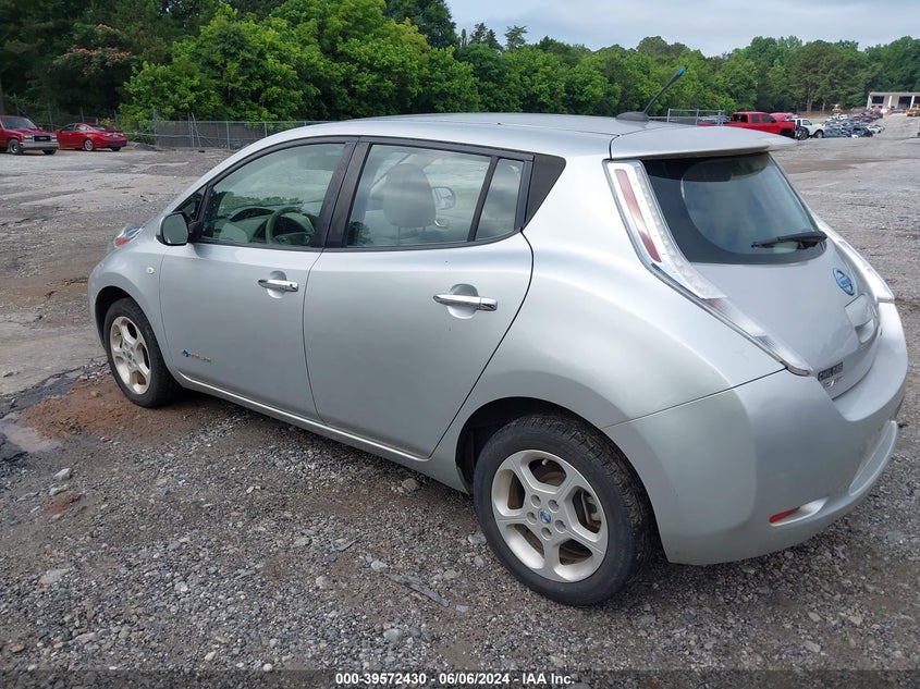 2012 Nissan Leaf Sv VIN: JN1AZ0CP9CT019381 Lot: 39572430