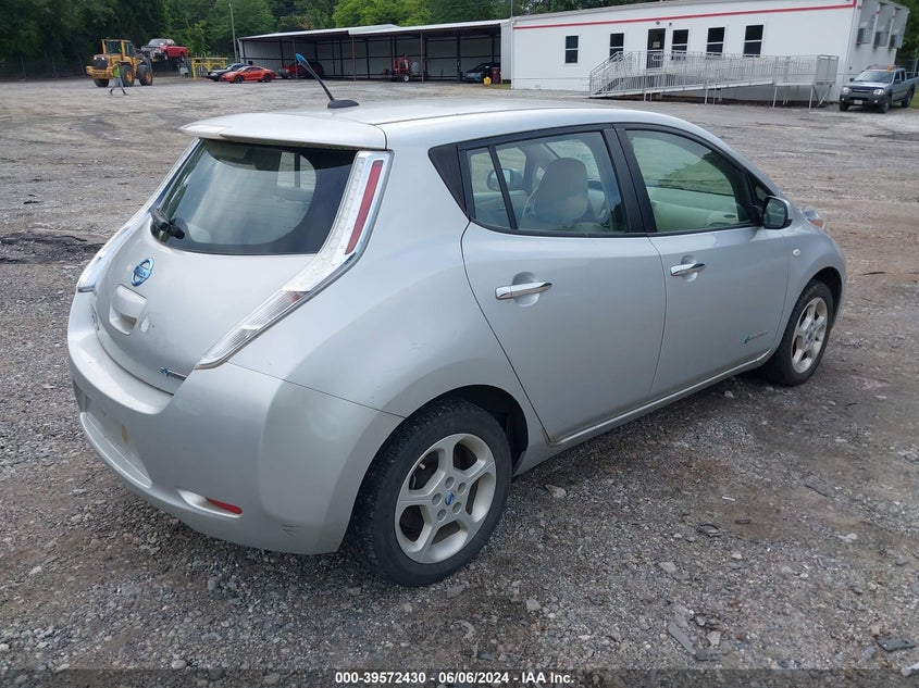 2012 Nissan Leaf Sv VIN: JN1AZ0CP9CT019381 Lot: 39572430