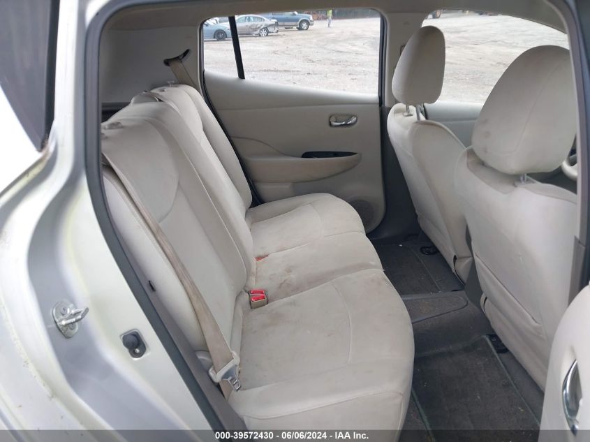 2012 Nissan Leaf Sv VIN: JN1AZ0CP9CT019381 Lot: 39572430