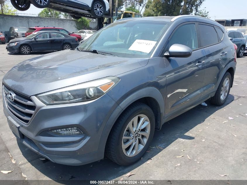 2016 Hyundai Tucson Se VIN: KM8J33A44GU202157 Lot: 39572437