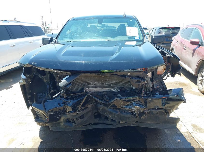 2021 Chevrolet Silverado 1500 2Wd Short Bed Custom VIN: 1GCPWBEK0MZ179869 Lot: 39572441