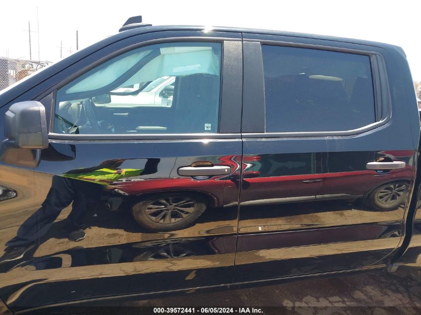 2021 Chevrolet Silverado 1500 2Wd Short Bed Custom VIN: 1GCPWBEK0MZ179869 Lot: 39572441