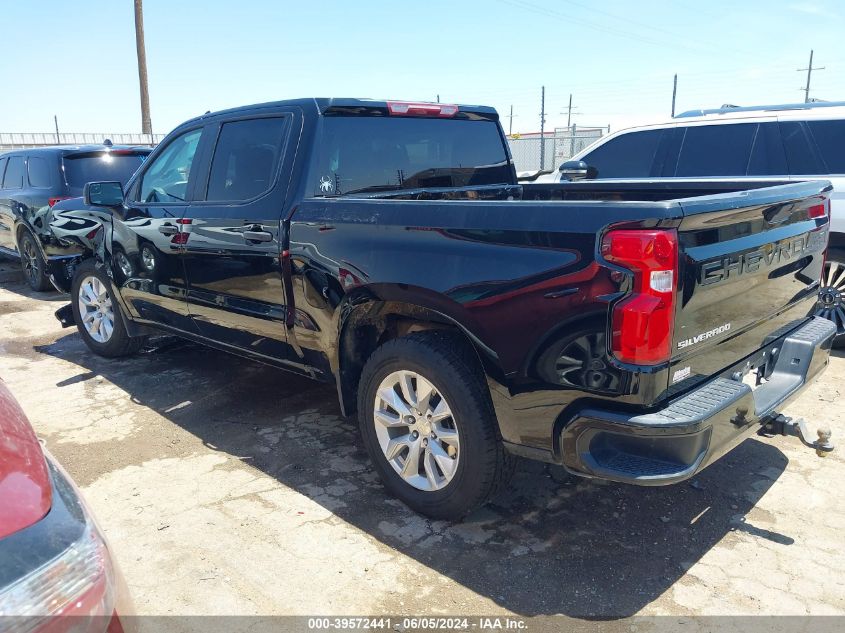 1GCPWBEK0MZ179869 2021 Chevrolet Silverado 1500 2Wd Short Bed Custom