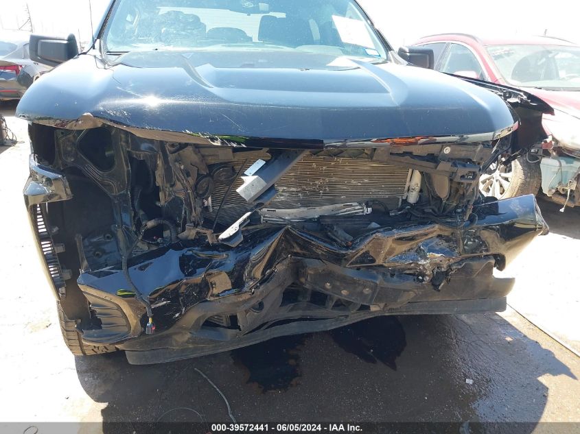 2021 Chevrolet Silverado 1500 2Wd Short Bed Custom VIN: 1GCPWBEK0MZ179869 Lot: 39572441