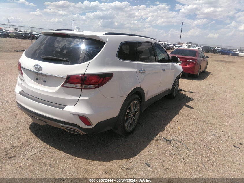 VIN KM8SN4HF2HU202090 2017 HYUNDAI SANTA FE SE