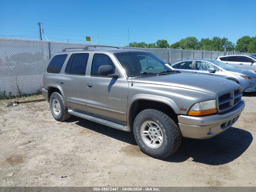 2000 Dodge Durango VIN: 1B4HS28N6YF187145 Lot: 39572447