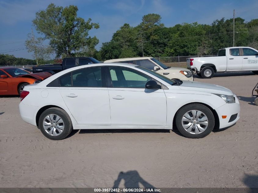 2014 Chevrolet Cruze Ls Auto VIN: 1G1THA5SH6E714707 Lot: 39572452