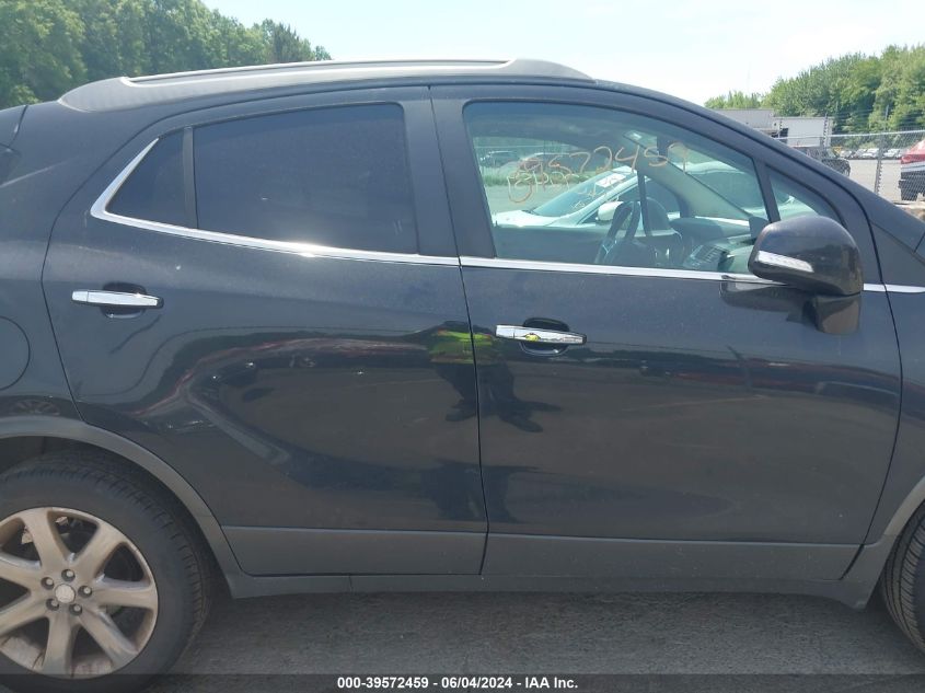 2016 Buick Encore Leather VIN: KL4CJGSB6GB580008 Lot: 39572459