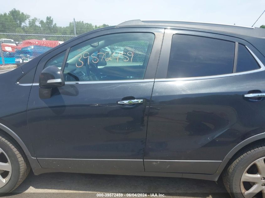 2016 Buick Encore Leather VIN: KL4CJGSB6GB580008 Lot: 39572459