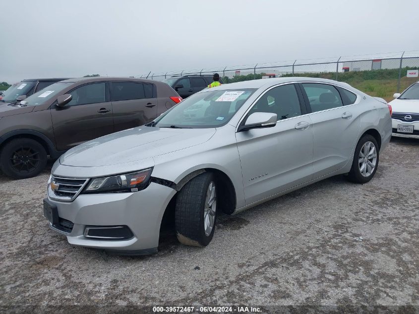 2016 Chevrolet Impala 2Lt VIN: 2G1115S33G9189998 Lot: 39572467