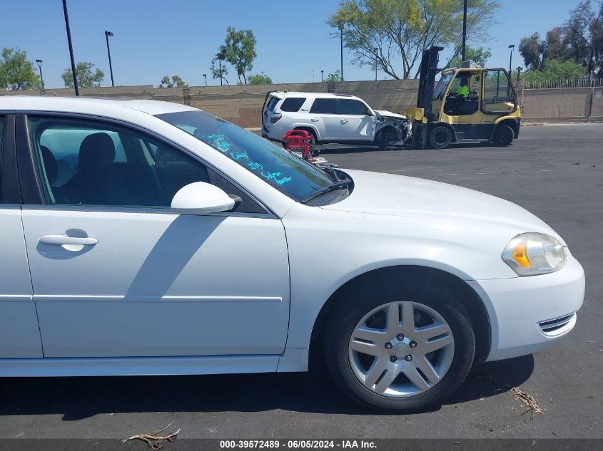 2013 Chevrolet Impala Lt VIN: 2G1WG5E31D1204945 Lot: 39572489