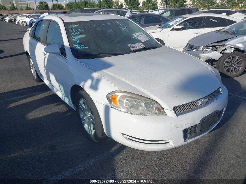 2013 Chevrolet Impala Lt VIN: 2G1WG5E31D1204945 Lot: 39572489