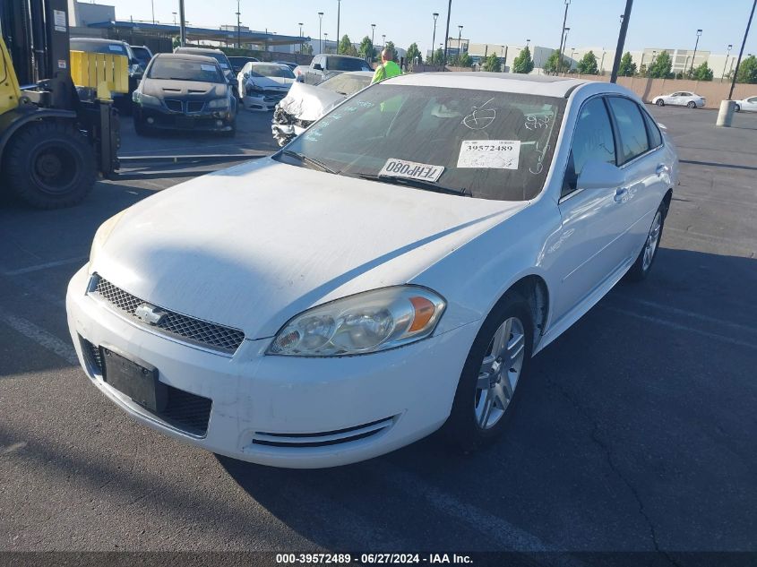 2013 Chevrolet Impala Lt VIN: 2G1WG5E31D1204945 Lot: 39572489