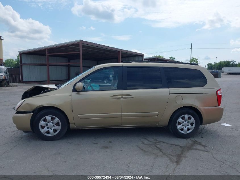 2006 Kia Sedona Ex/Lx VIN: KNDMB233466039872 Lot: 39572494