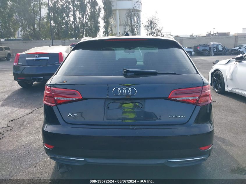 2017 AUDI A3 E-TRON 1.4T PREMIUM - WAUUPBFF3HA059597