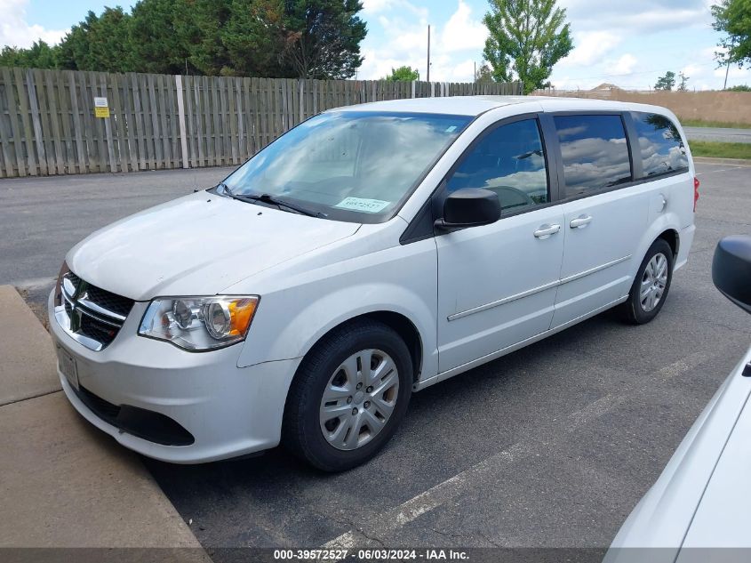 2016 Dodge Grand Caravan Se VIN: 2C4RDGBG7GR130324 Lot: 39572527