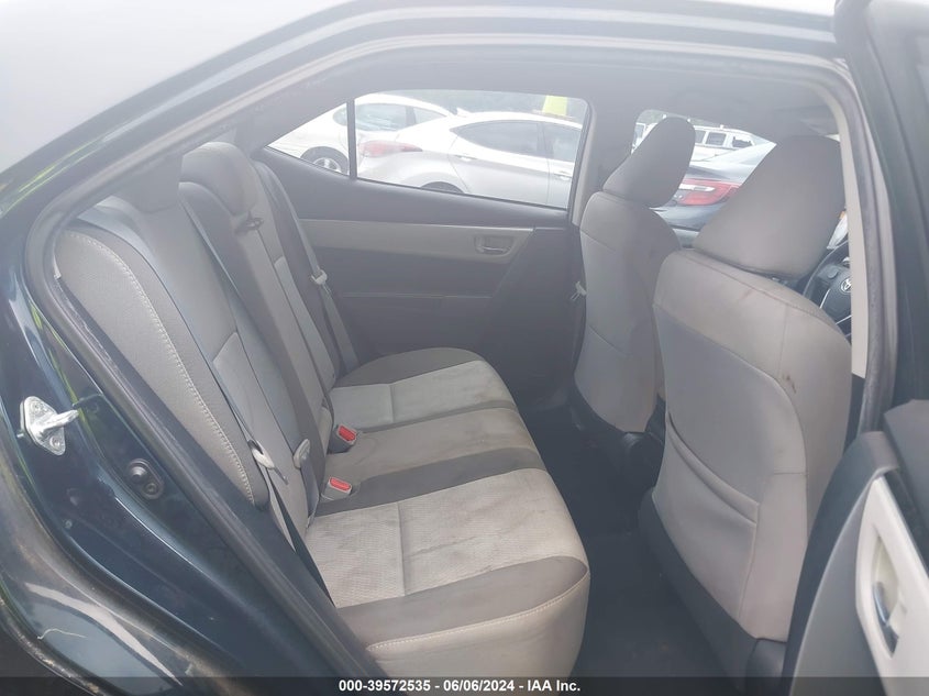 2017 Toyota Corolla Le VIN: 2T1BURHE1HC846494 Lot: 39572535