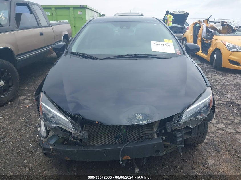 2017 Toyota Corolla Le VIN: 2T1BURHE1HC846494 Lot: 39572535